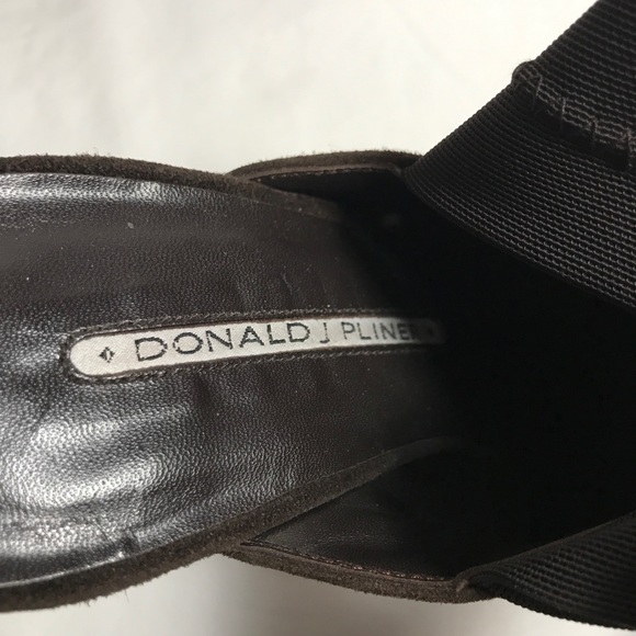 Donald J. Pliner | Brown slingback heel Sz. 6 - Picture 3 of 4
